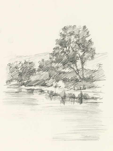 Riverbank Sketch II