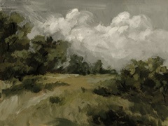 Antique Inspired Landscape I