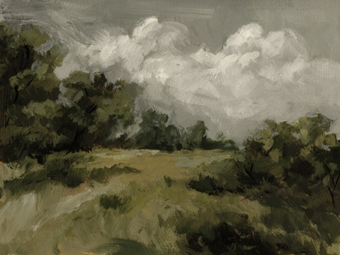 Antique Inspired Landscape I