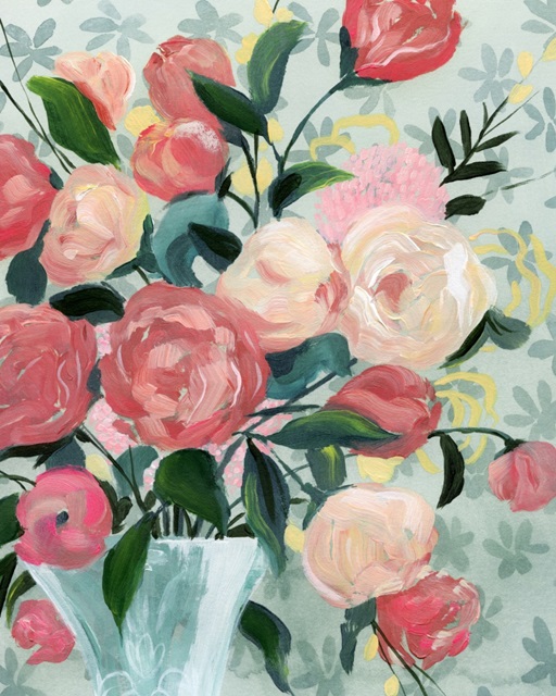 Painted Posies I