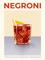 Cocktail Exhibition Poster I