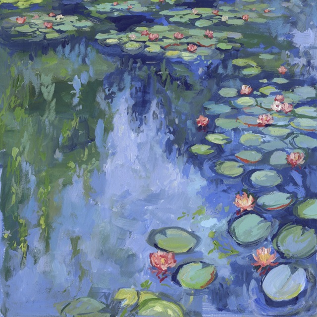 Serene Water Lillies I