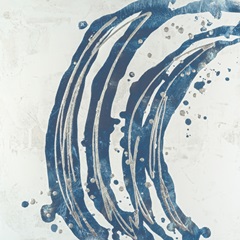 Embellished Blue Circle I