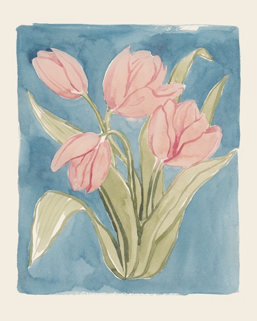 Tulip Watercolor Sketch I