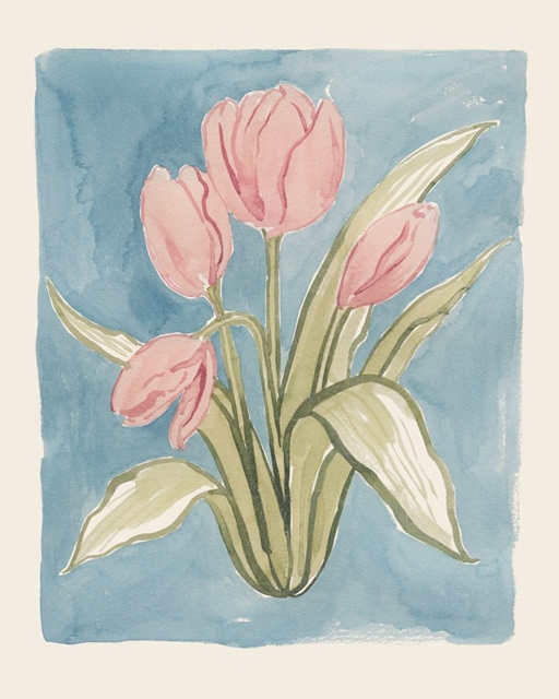 Tulip Watercolor Sketch II