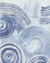 Blue Nautilus Patterns I