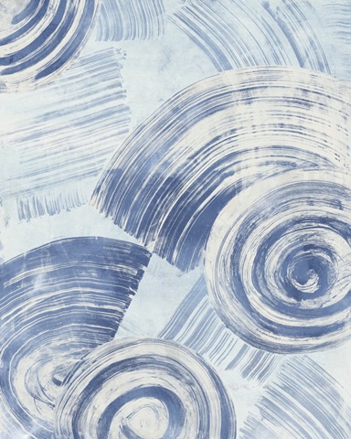 Blue Nautilus Patterns II