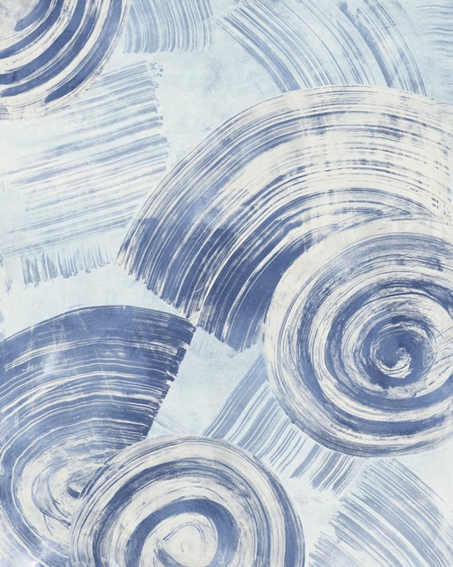 Blue Nautilus Patterns II