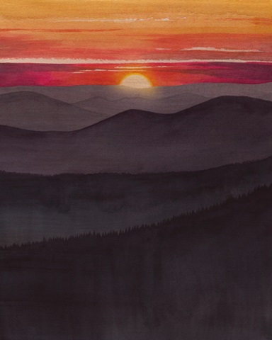 Layered Sunset II