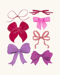 Pink Bows I