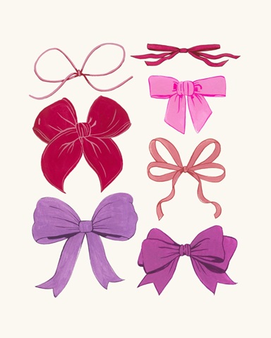 Pink Bows I