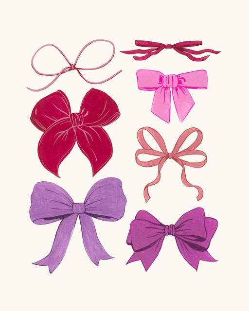 Pink Bows I