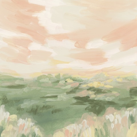 Blush Meadow I