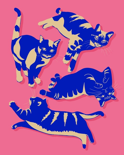 Graphic Kitties I