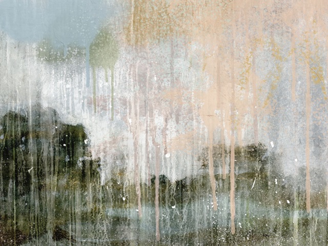 Paint Splattered Landscape II