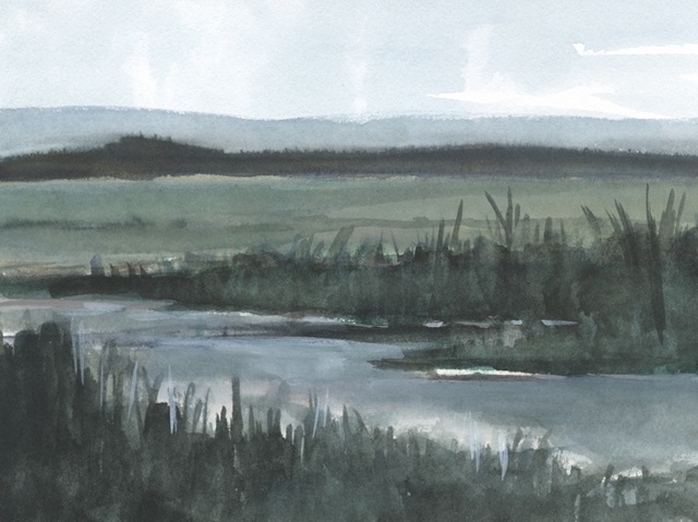 Muted Wetland I