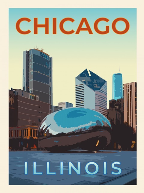 Retro Style Travel Poster I