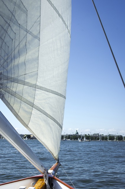 Sailing in the Chesapeake Bay off historic Annapolis, MD. II