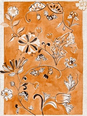 Flowers On Rug I