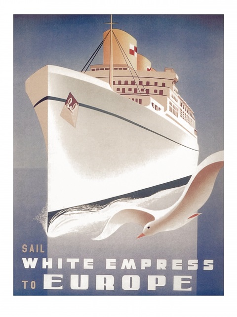 Vintage Cruise Ship Posters I