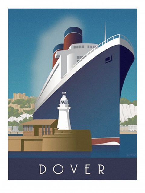 Vintage Cruise Ship Posters II