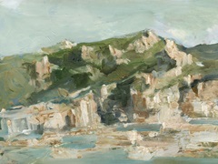 Rocky Cliffs Mountain Light I