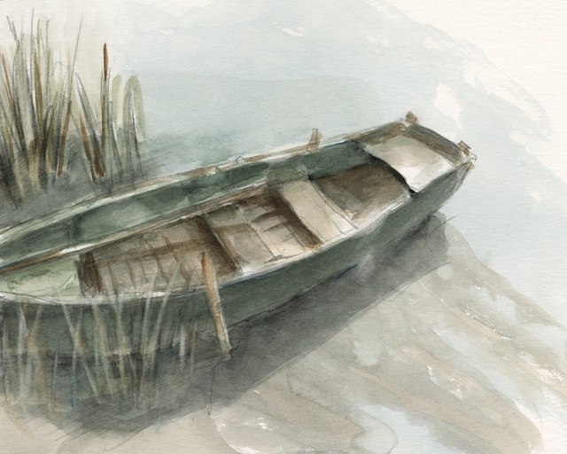 Abandoned Row Boat I