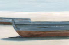 Beached Blue Boats II