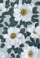 Bright White Flowers II