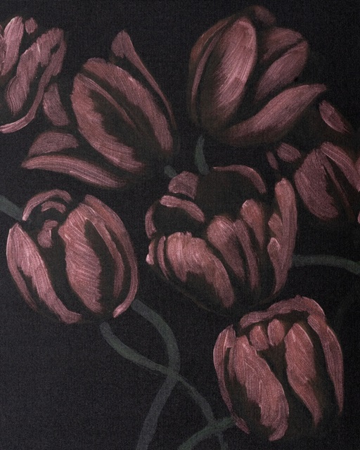 Blood Moon Tulips II