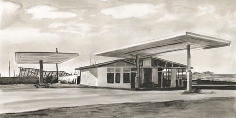 Deserted Ink Study II