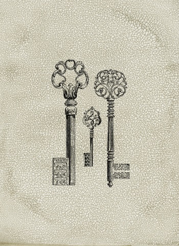 Mini Crackled Keys III (RM)