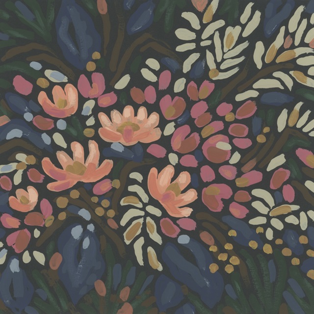 Midnight Garden Tapestry I