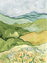 Meadow with Rolling Hills I