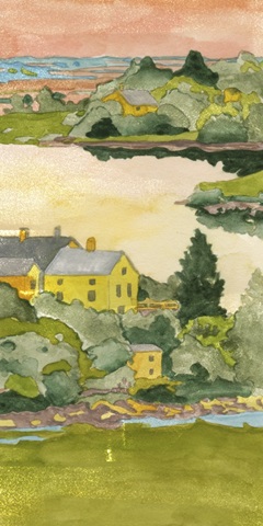 Soft Light Over Valley I