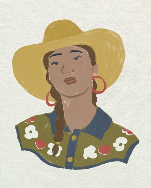 Paper Cowgirl IV