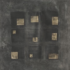 Washed Black Squares I