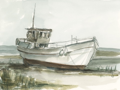 Abandoned Fishing Boat I