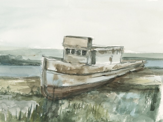 Abandoned Fishing Boat II