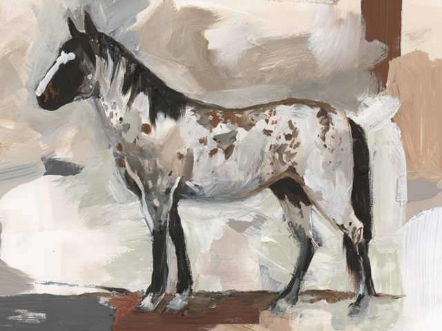 Expressionist Dappled Horse II