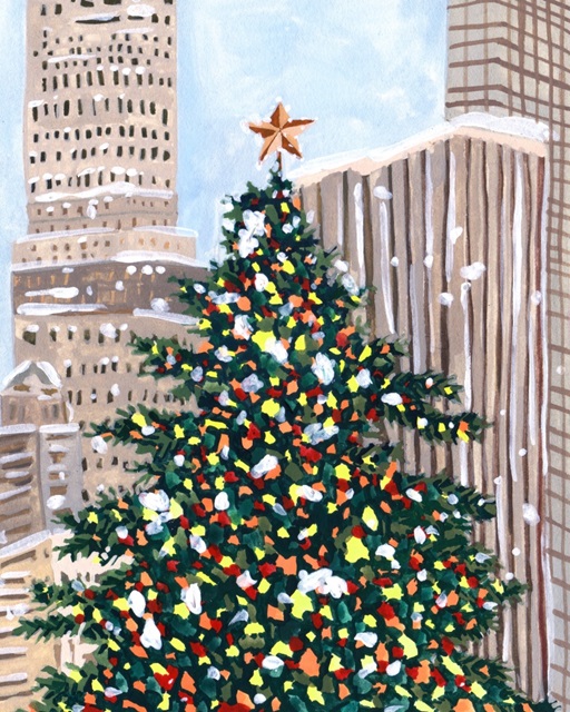 *Cityscape Yuletide I