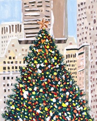 *Cityscape Yuletide II