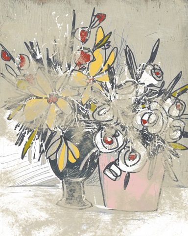 Pop Plaster Bouquet I