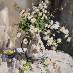 Late Day Sun on Vase II