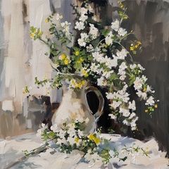 Late Day Sun on Vase III