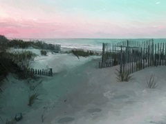 Dunes Horizon at Dusk III