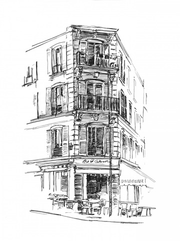 Parisian Boulevard Study I