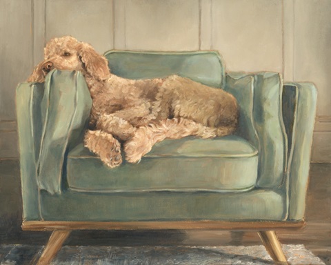 Traditional Canine Portrait I