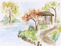 Maymont Garden Sketches IV