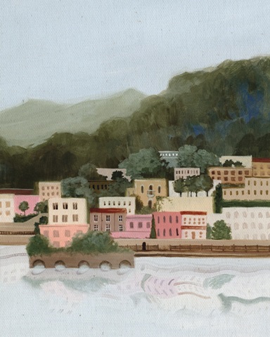 Mountains by the Sea I